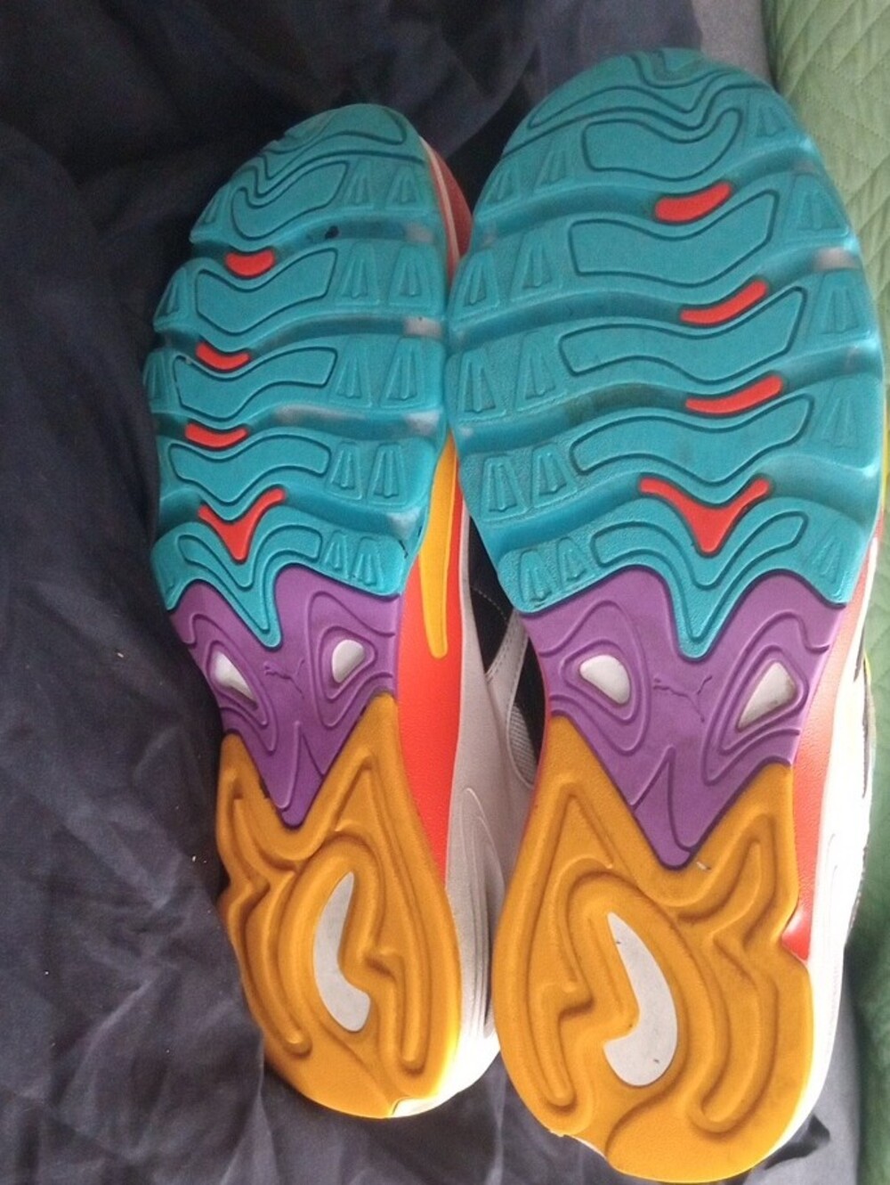 PUMA Cell Speed Mix sneakers, featuring bold, multicolored panels - Picture 7 of 7
